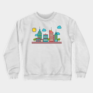 city 03 Crewneck Sweatshirt